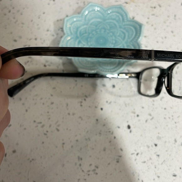 Michael Kors glasses~ frames, possibly 1.0 readers, preowned blk torti - Picture 5 of 12